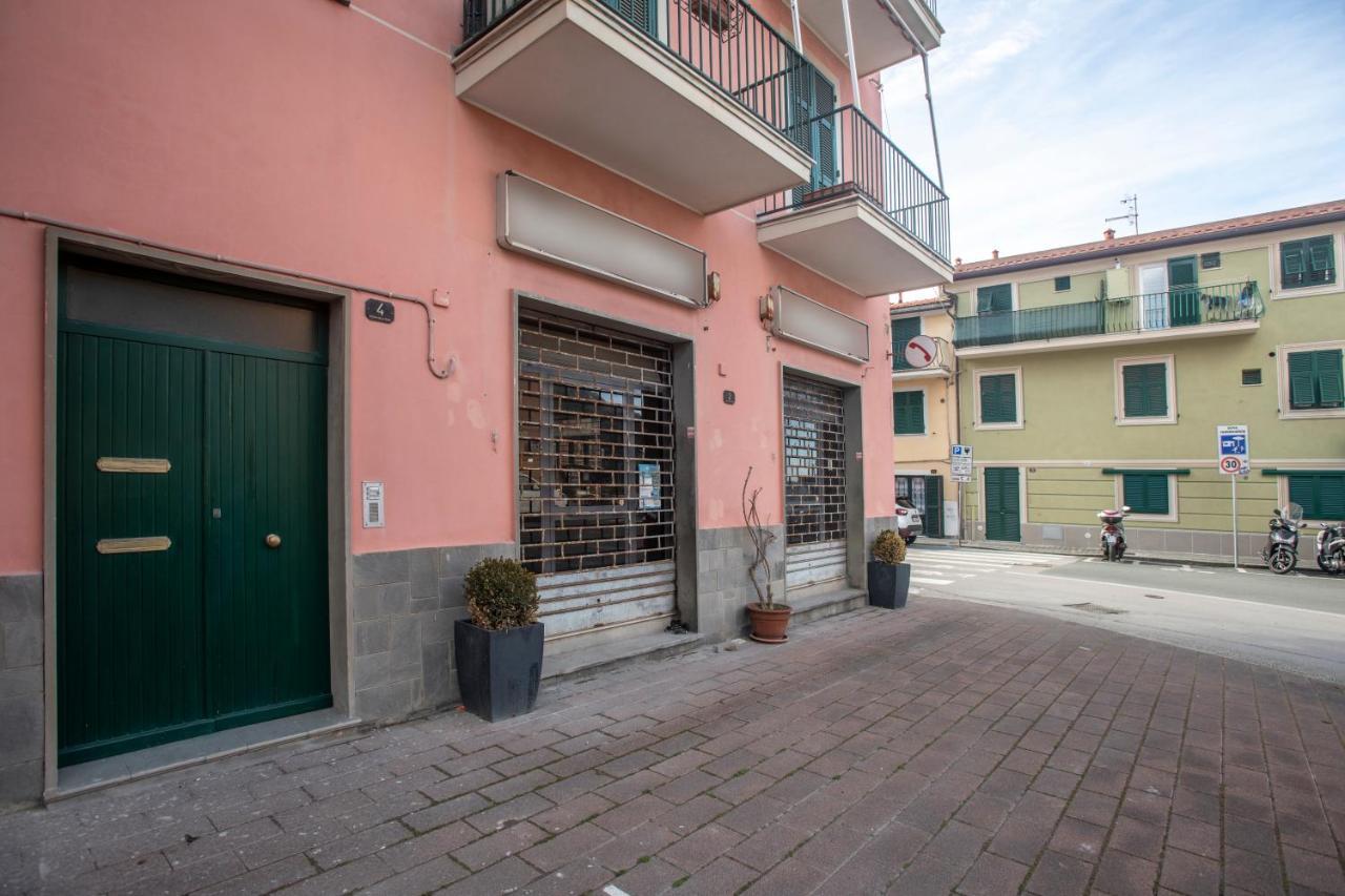 162 - La Veranda Sull'Acqua, Fronte E Vista Mare Riva Trigoso, Posto Auto Privato سيستري ليفانتي المظهر الخارجي الصورة